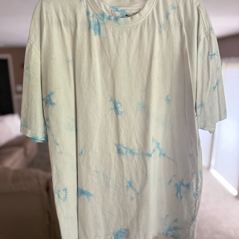 Blue Young LA Tie-Dye Men's Shirt